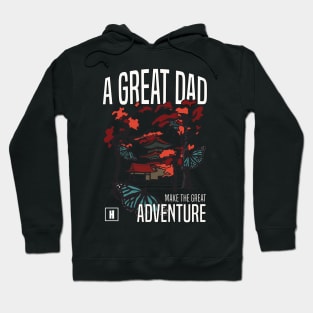 a great dad make great adventure recolor 05 Hoodie